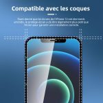 Protection d'écran Verre trempé iPhone 12 - PT06