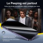 Protection d'écran Verre trempé iPhone 14 Pro Max - PT03