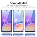 Protection d'écran Verre trempé Galaxy A07 2025 / Galaxy A05 / Galaxy A05s - PT01