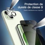 Protection d'écran Verre trempé iPhone 15 Plus - PT05