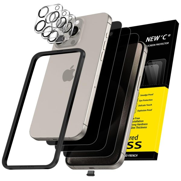 Protection d'écran Verre trempé iPhone 15 Pro