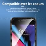 Protection d'écran Verre trempé iPhone 8 / iPhone 7 - PT02