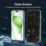 Protection d'écran Verre trempé iPhone 15 Plus - PT04