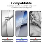 Protection d'écran Verre trempé OnePlus Nord 4 - PT01