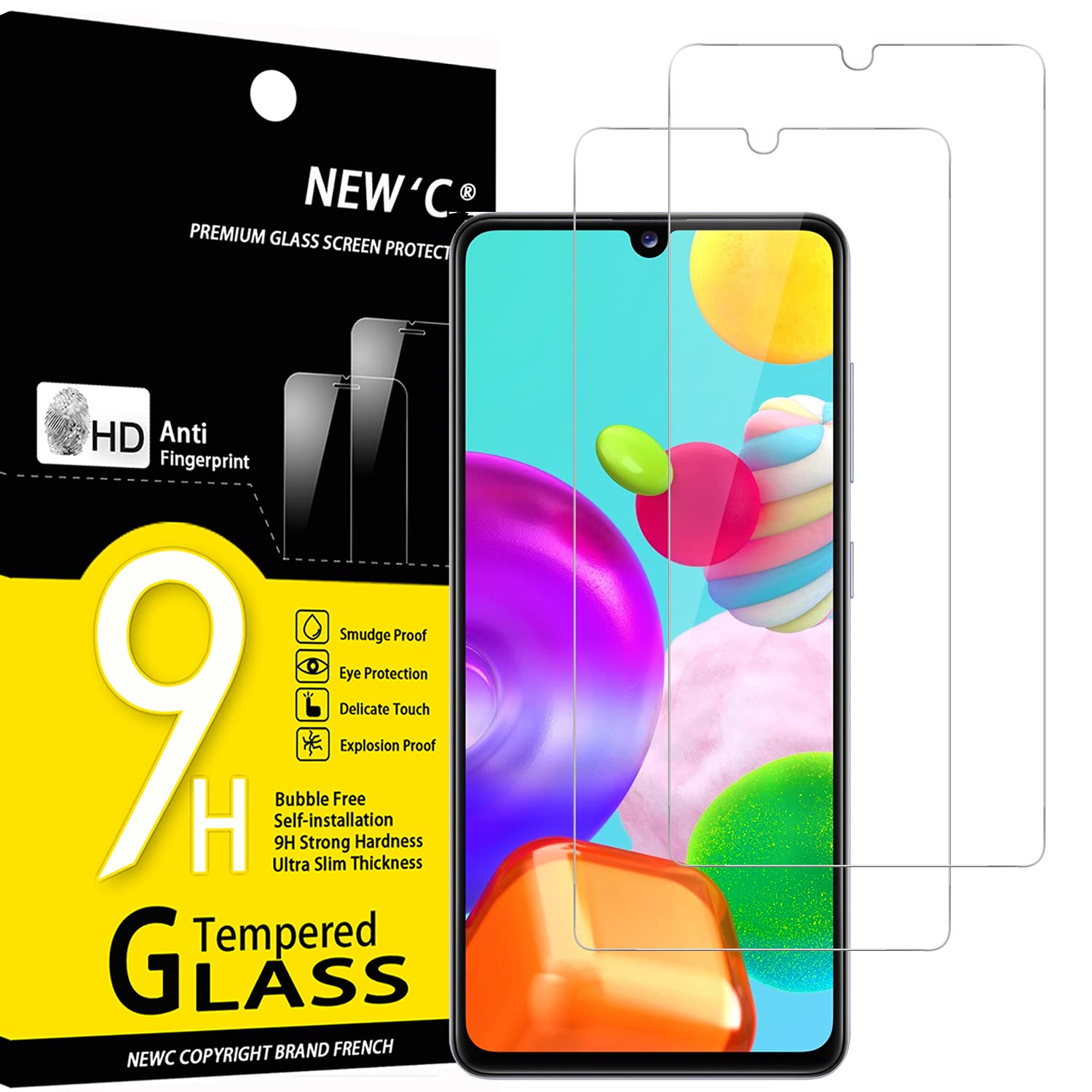 71ISP-3FaqL.jpg Protection d'écran Verre trempé Galaxy A41