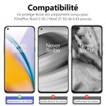 Protection d'écran Verre trempé OnePlus Nord 2 5G / OnePlus Nord 2T 5G - PT01