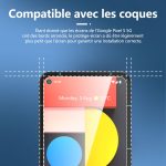 Protection d'écran Verre trempé Pixel 5 5G - PT02