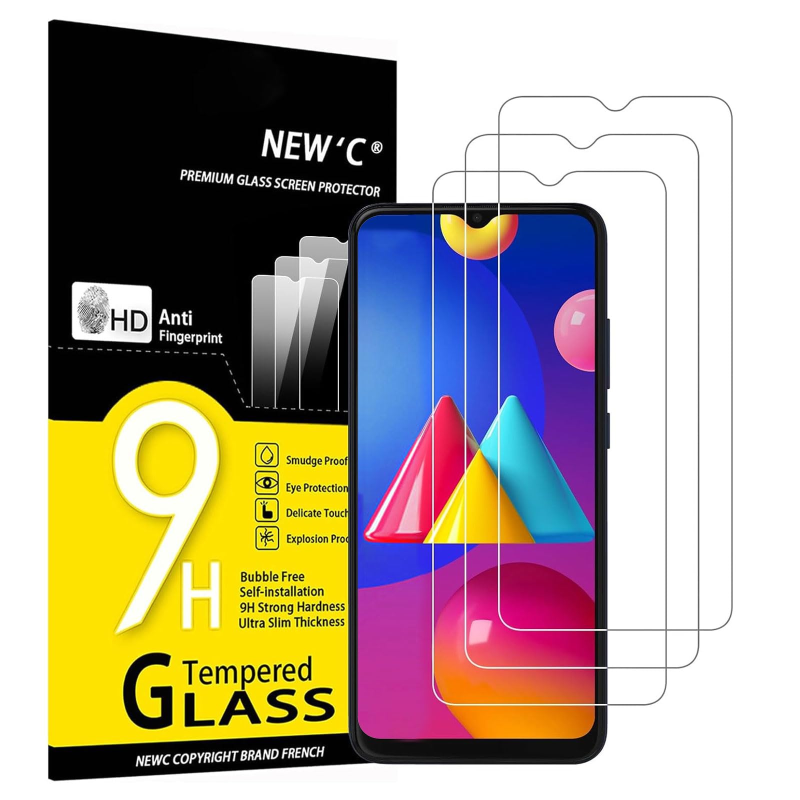 71MSWtnlesL.jpg Protection d'écran Verre trempé Galaxy M02s