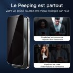 Protection d'écran Verre trempé iPhone 15 Pro Max - PT04