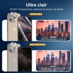 Protection d'écran Verre trempé iPhone 16 Pro Max - PT06