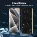 Protection d'écran Verre trempé iPhone 15 Pro Max - PT04