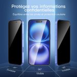 Protection d'écran Verre trempé iPhone 16 - PT03