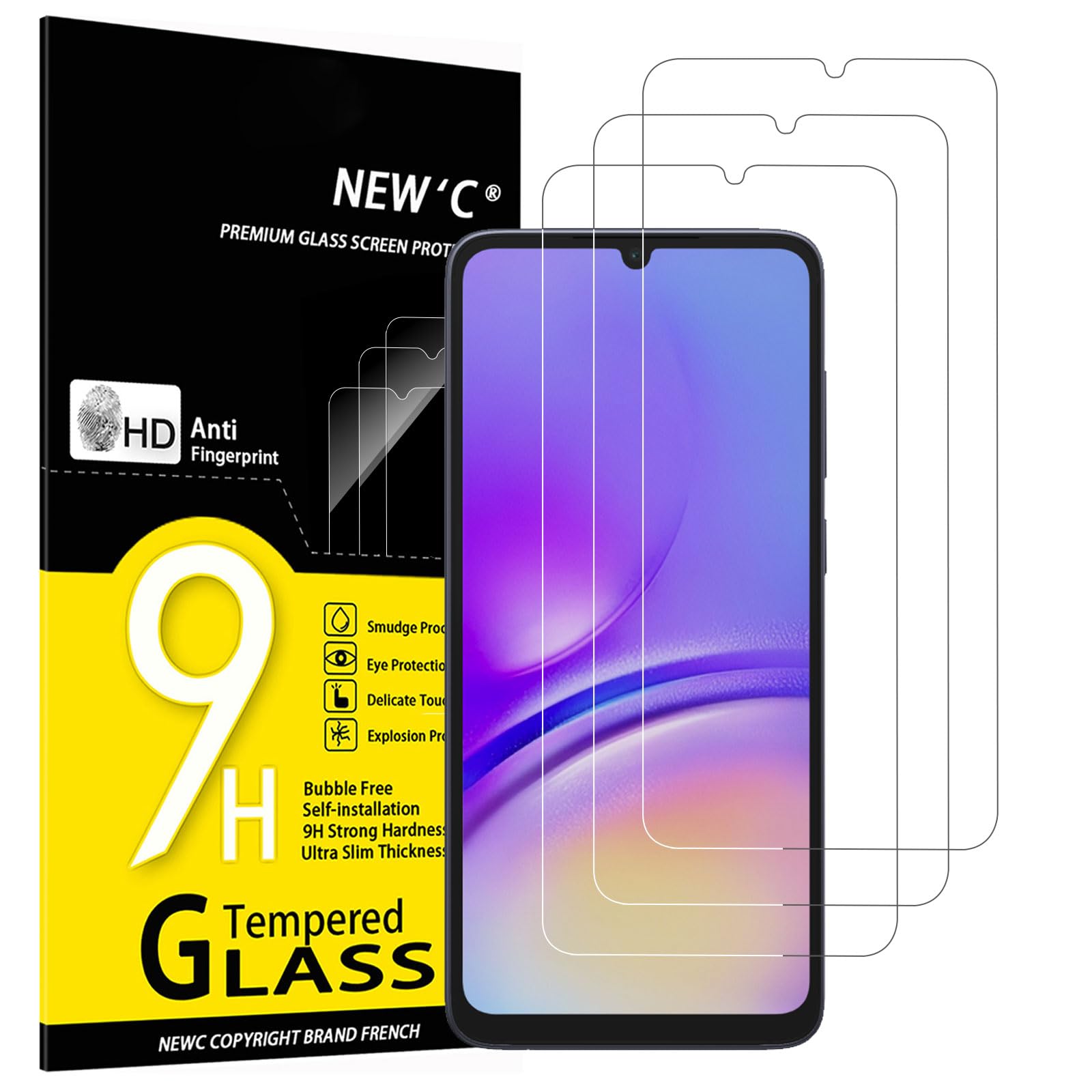 71PaioM5NdL.jpg Protection d'écran Verre trempé Galaxy A07 2025 / Galaxy A05 / Galaxy A05s