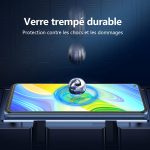 Protection d'écran Verre trempé Redmi Note 9 / Redmi 10X 4G - PT06