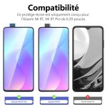 Protection d'écran Verre trempé Mi 9T / Mi 9T Pro / Redmi K20 - PT01