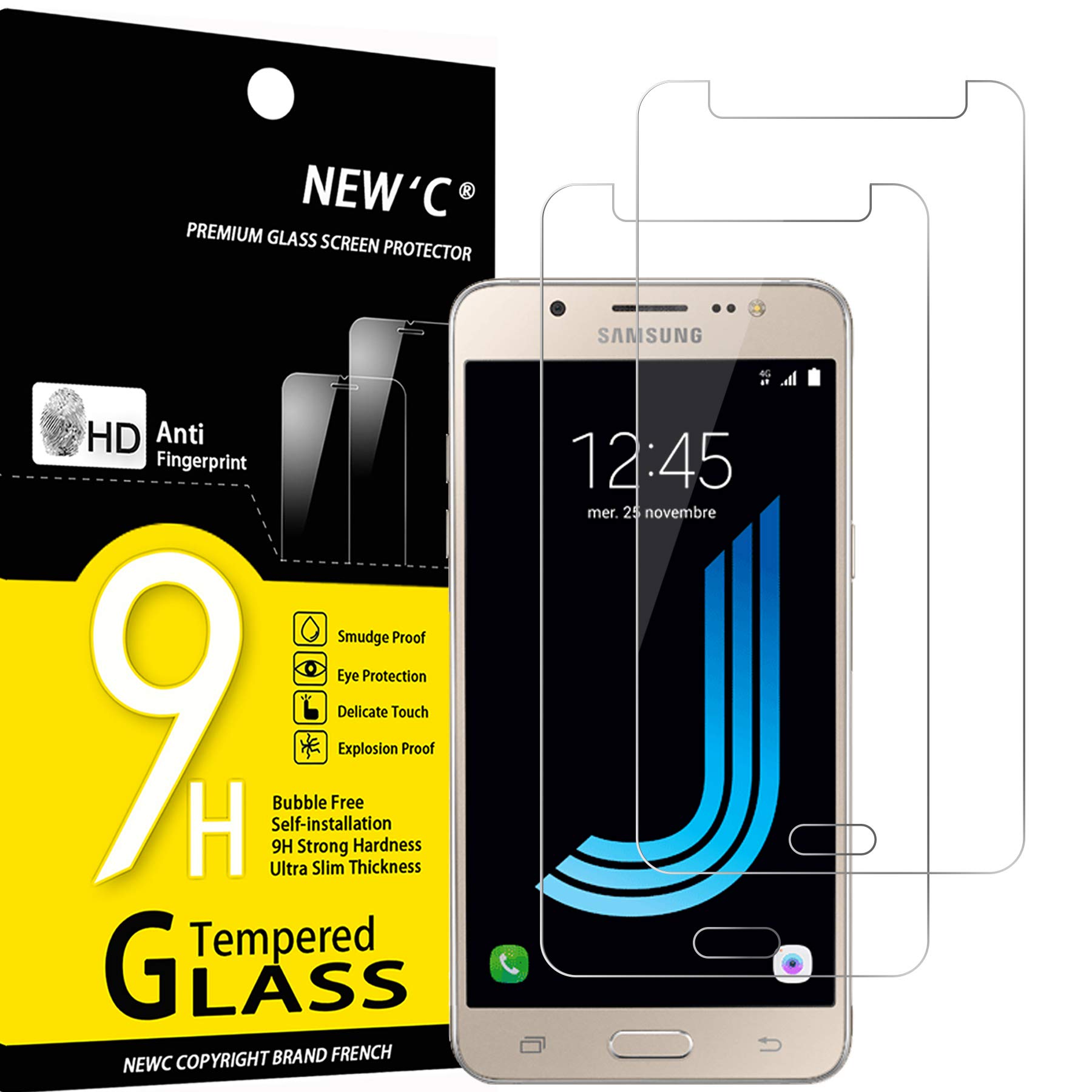71TZ2dQNIHL.jpg Protection d'écran Verre trempé Galaxy J5 2016