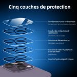 Protection d'écran Verre trempé iPhone 14 Pro Max - PT03