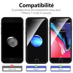 Protection d'écran Verre trempé iPhone 8 / iPhone 7 - PT01