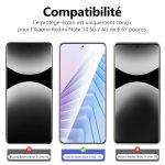 Protection d'écran Verre trempé Redmi Note 14 5G / Redmi Note 14 4G - PT01