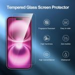 Protection d'écran Verre trempé iPhone 16 Plus - PT03