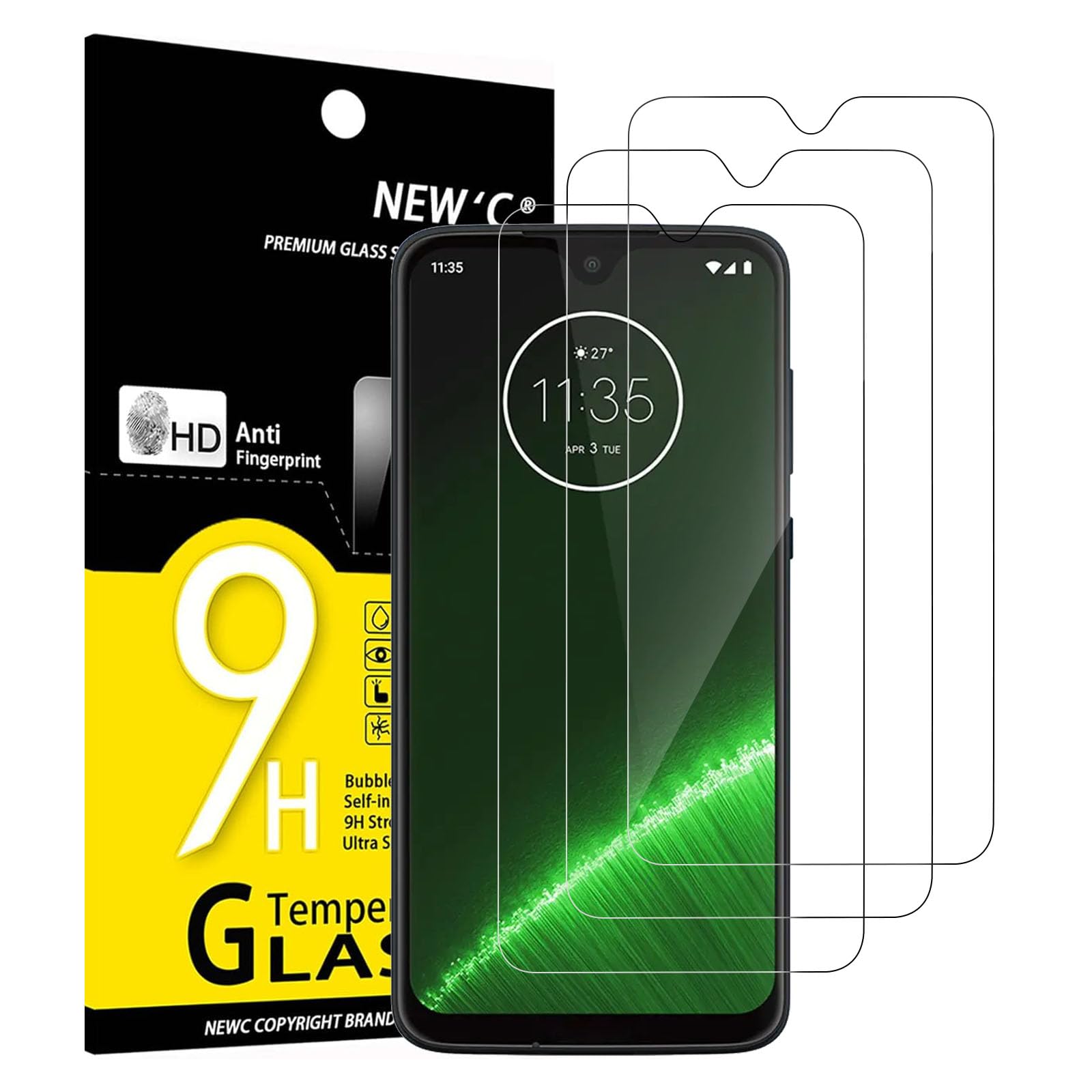 71VV1ao-YLL.jpg Protection d'écran Verre trempé Moto G7