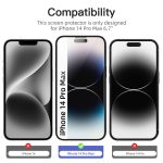 Protection d'écran Verre trempé iPhone 14 Pro Max - PT01