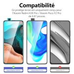 Protection d'écran Verre trempé Redmi K30 Pro / Poco F2 Pro - PT01