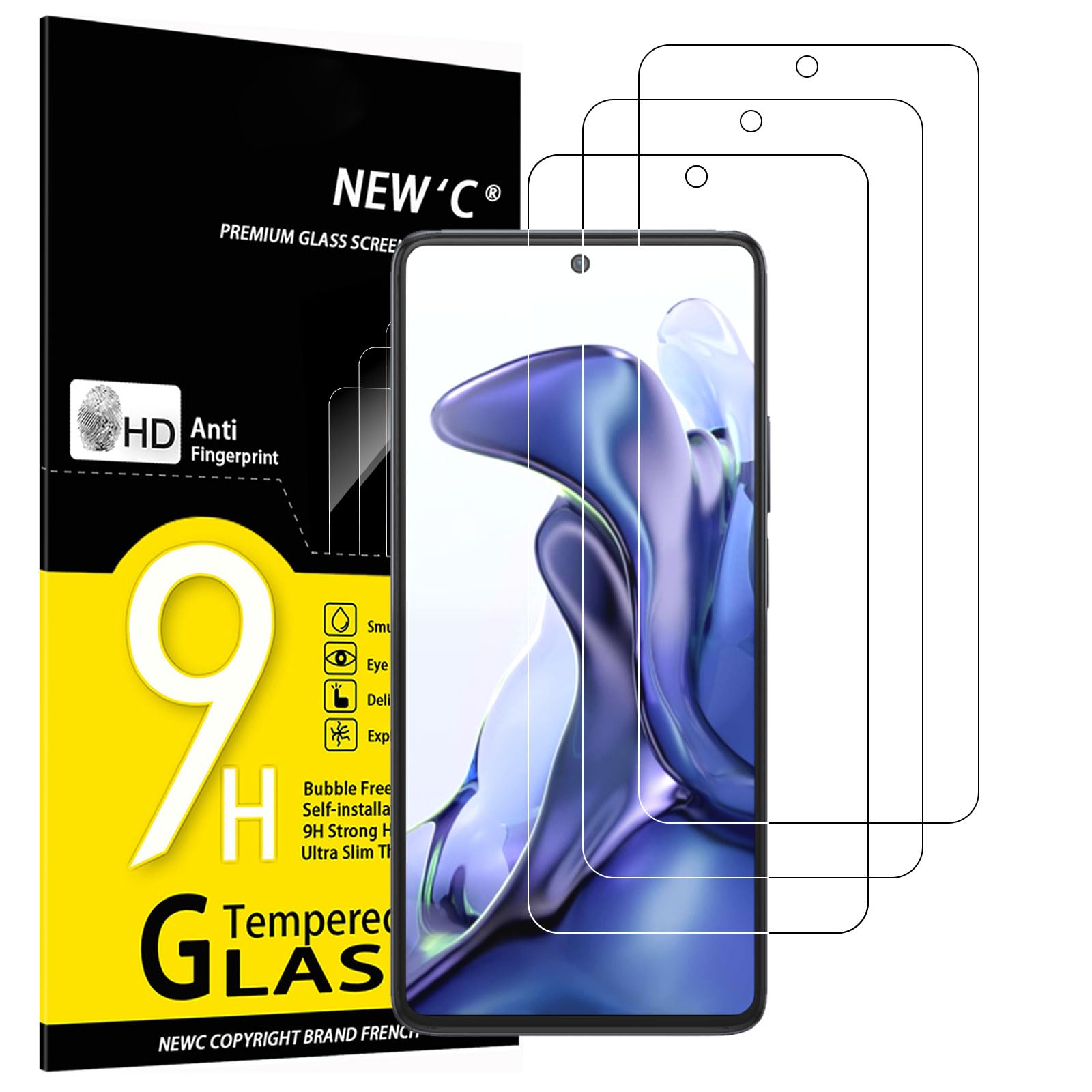 71YmCDZB9L.jpg Protection d'écran Verre trempé Xiaomi 11T 5G / Xiaomi 11T Pro 5G