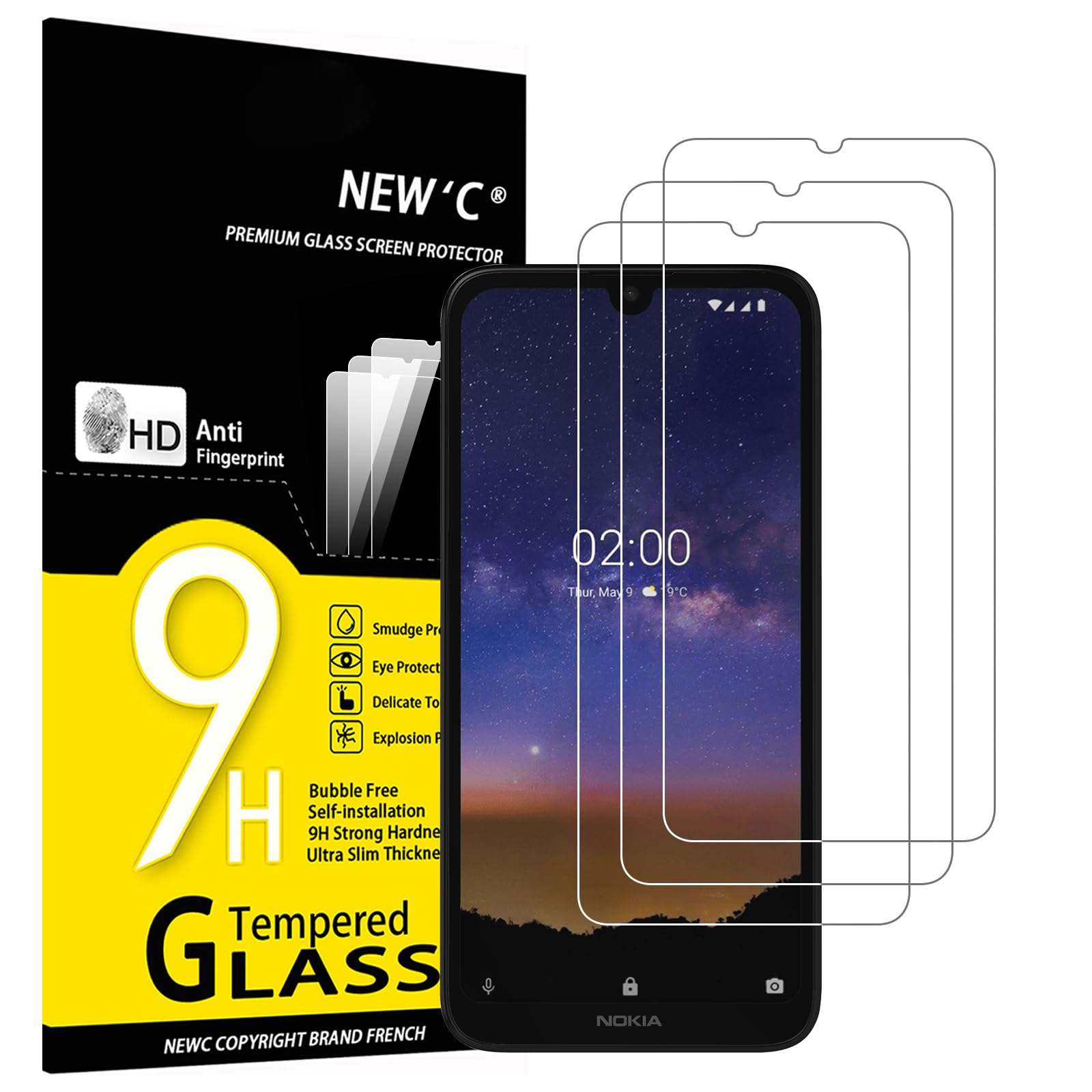 71ZIOR49lL.jpg Protection d'écran Verre trempé Nokia 2.2