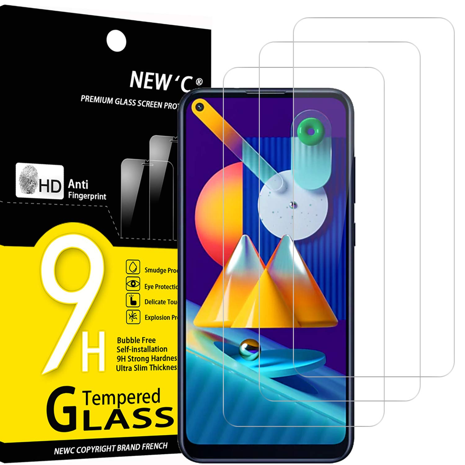 71ZK-D7jSLL.jpg Protection d'écran Verre trempé Galaxy A11 / Galaxy M11
