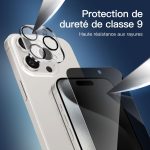 Protection d'écran Verre trempé iPhone 15 Pro Max - PT05