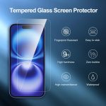 Protection d'écran Verre trempé iPhone 16 - PT03