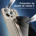 Protection d'écran Verre trempé iPhone 15 Pro - PT05