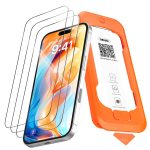 Protection d'écran Verre trempé iPhone 16 Plus / iPhone 15 Plus