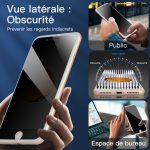 Protection d'écran Verre trempé iPhone 8 Plus / iPhone 7 Plus - PT05