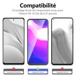 Protection d'écran Verre trempé Mi 10 Lite - PT01