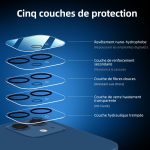 Protection d'écran Verre trempé iPhone 12 - PT03