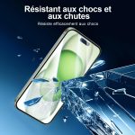 Protection d'écran Verre trempé iPhone 15 Plus - PT05