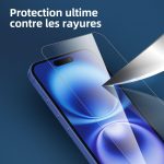 Protection d'écran Verre trempé iPhone 16 - PT05