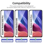 Protection d'écran Verre trempé Redmi K40 / Redmi K40 Pro / Redmi K40 Pro+ - PT01
