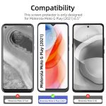Protection d'écran Verre trempé Moto G Play (2021) - PT01