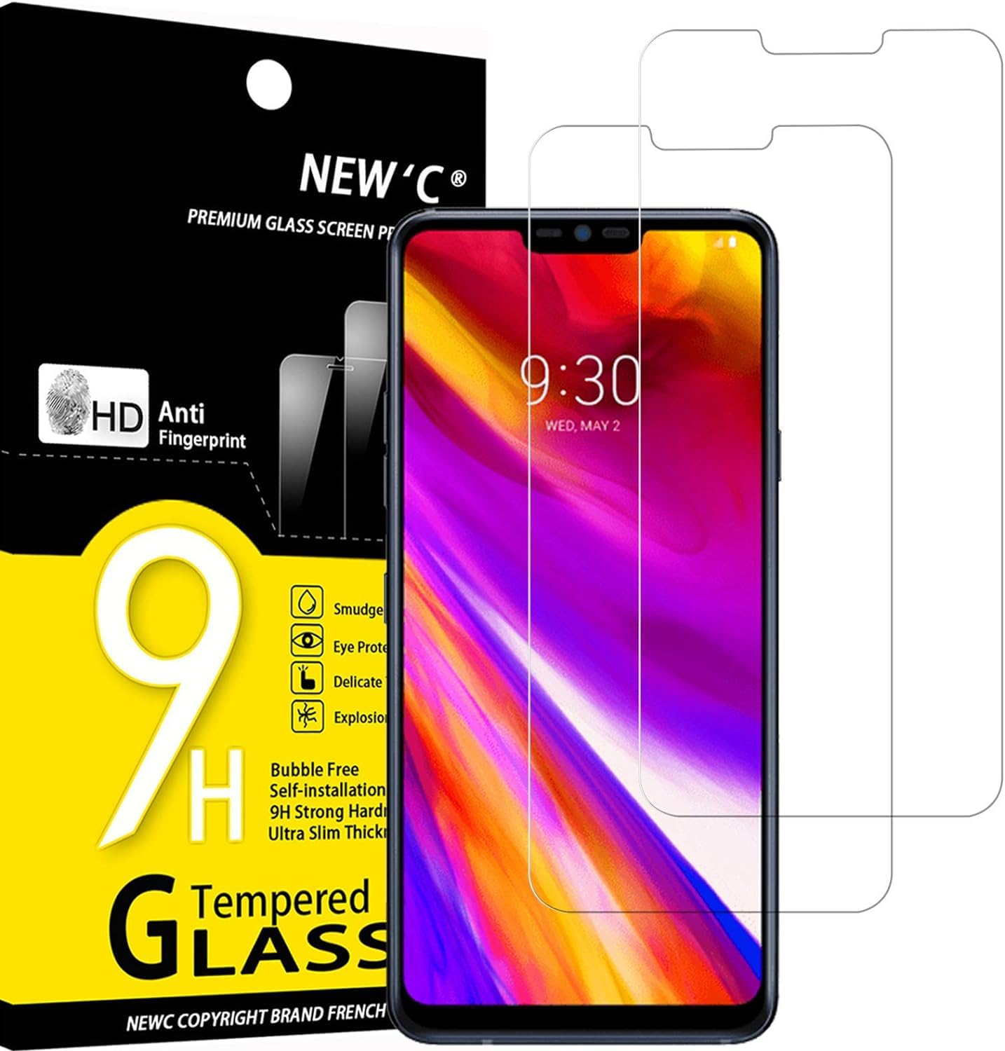 71huAfXftEL.jpg Protection d'écran Verre trempé LG G7 ThinQ