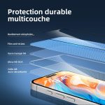 Protection d'écran Verre trempé iPhone 16 Plus / iPhone 15 Plus - PT06