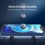 Protection d'écran Verre trempé iPhone 12 Mini - PT06
