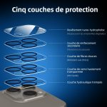 Protection d'écran Verre trempé iPhone 15 Pro Max - PT03