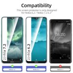 Protection d'écran Verre trempé Nokia 6.2 / Nokia 7.2 - PT01