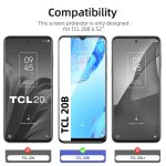 Protection d'écran Verre trempé TCL 20B - PT01