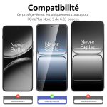 Protection d'écran Verre trempé OnePlus Nord 5 - PT01