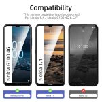Protection d'écran Verre trempé Nokia 1.4 / Nokia G100 4G - PT01