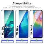 Protection d'écran Verre trempé TCL 20L / TCL 20L+ / TCL 20L Plus - PT01
